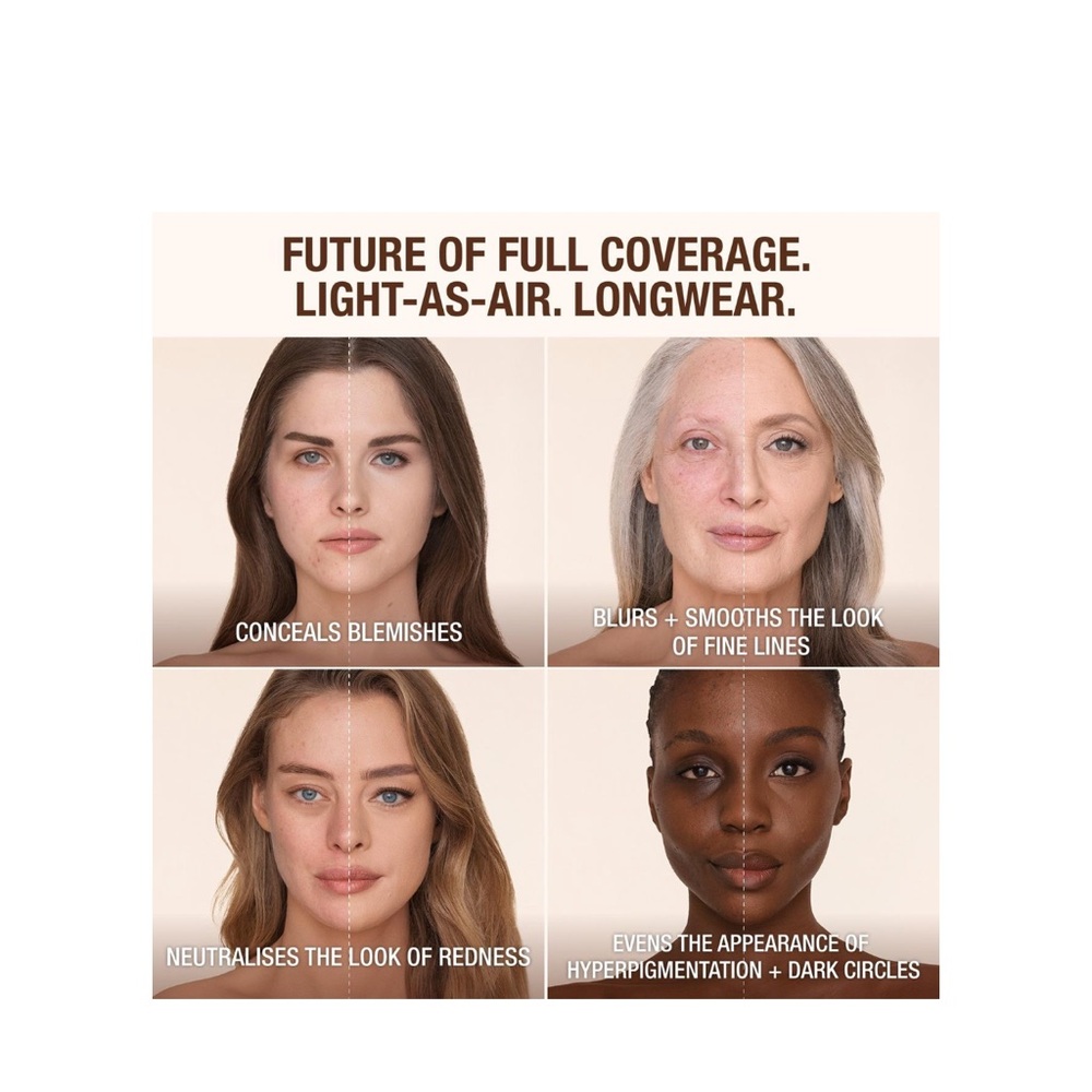 Charlotte Tilbury Airbrush Flawless Foundation, ORIGINAL 6 Warm - Picture 6 of 13
